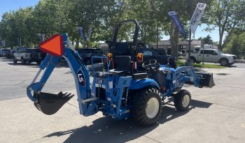 XJ2025H With Loader and Backhoe full